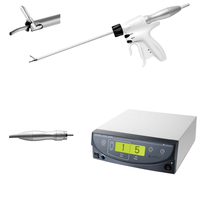 Prostatectomy Surgical Instruments Laparoscopic Surgery Electric Ultrasonic Surgical Scalpel with Advanced Hemostasis