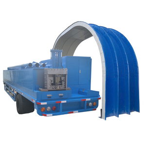 K Curved Forming Machine Screw Joint K roof Steel Arch Building Machine