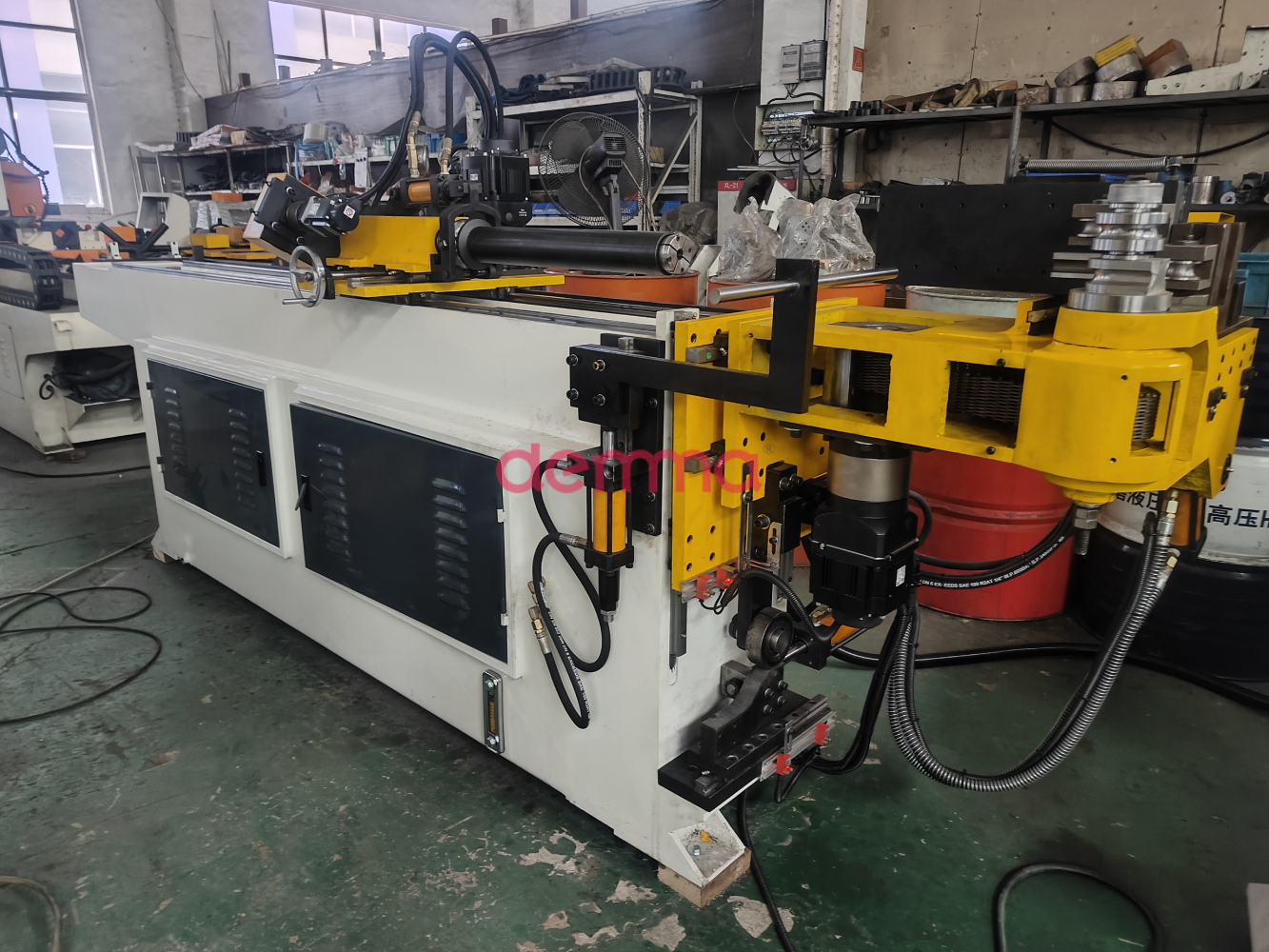 DW38 CNC hot sales exhaust pipe tube cnc automatic bending machine