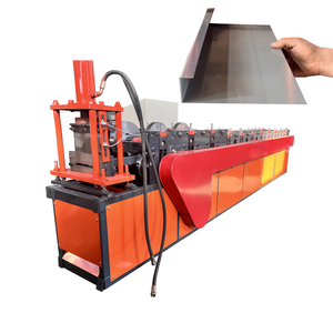 Customized Aluminum Profile Gutters Machine Making Roof Drip Edge Gutter Roll Forming Machine