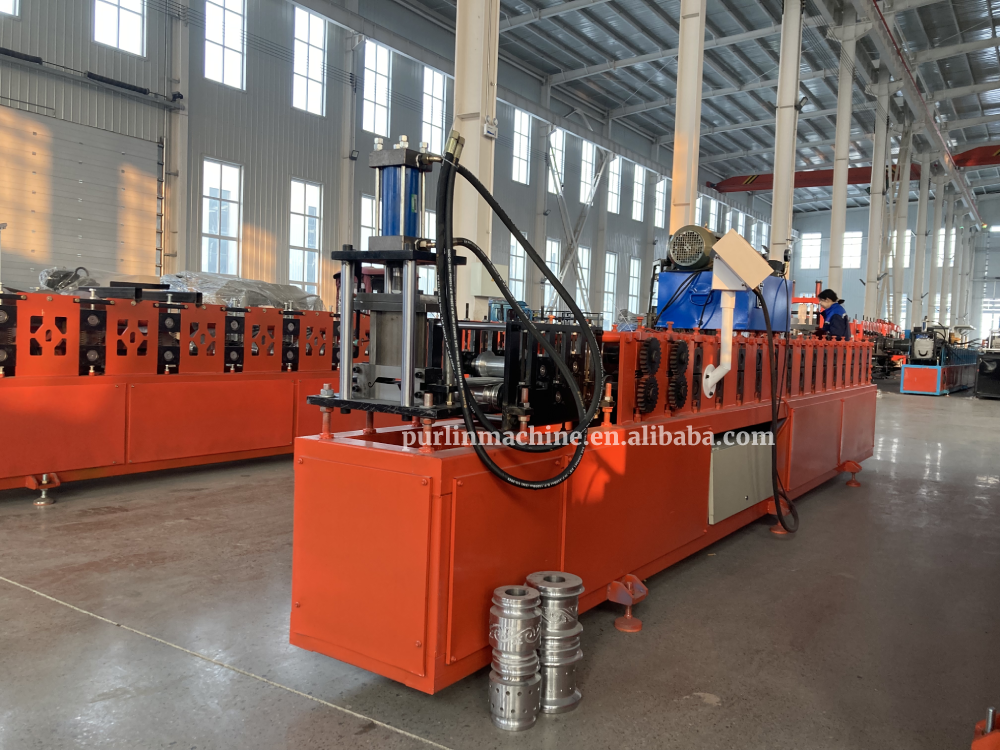 Auto Manufacture Price Steel Shutter Door Profile Slats Roll Forming Machine Cold Metal Guide Rail Frame Roller Making Machine