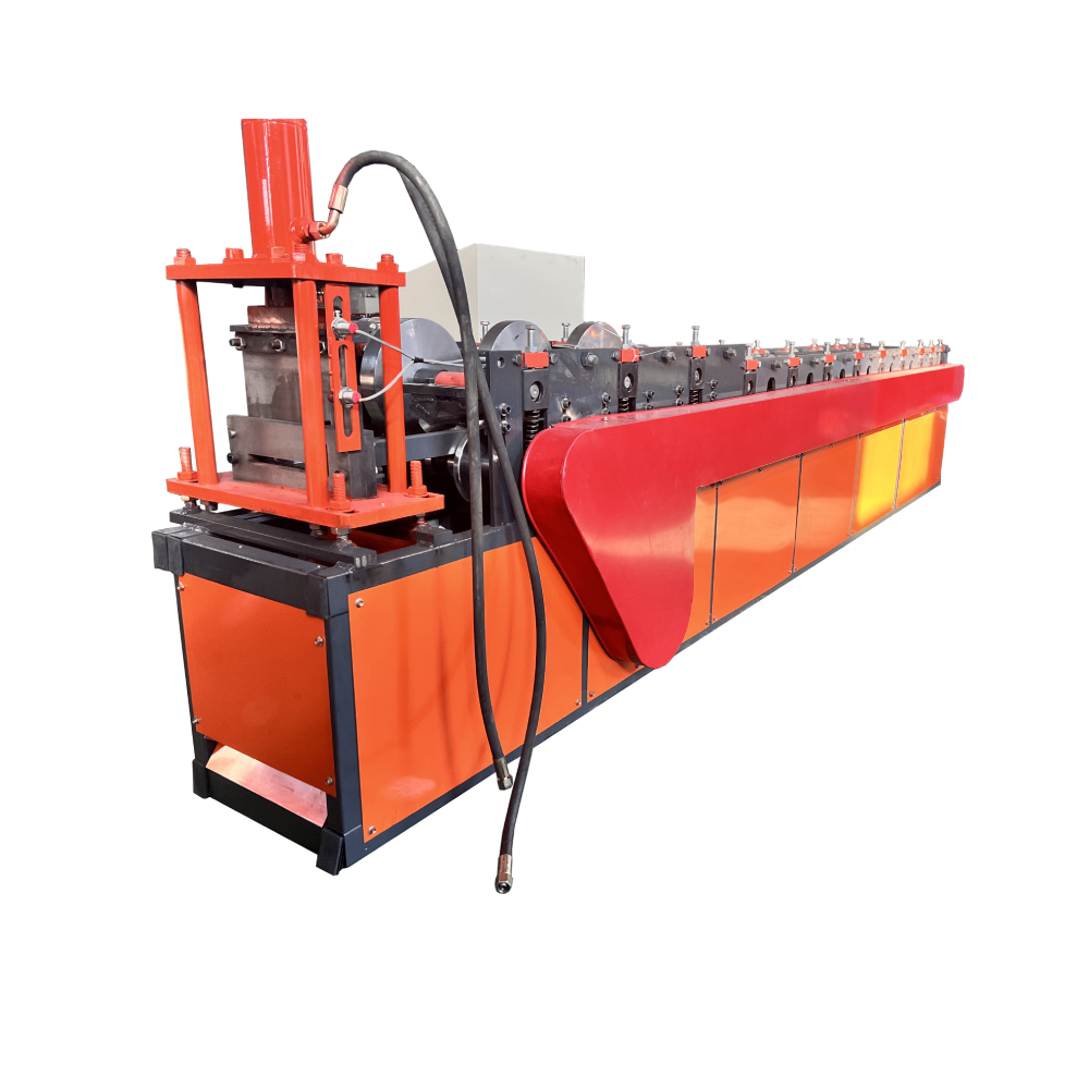 Customized Aluminum Profile Gutters Machine Making Roof Drip Edge Gutter Roll Forming Machine