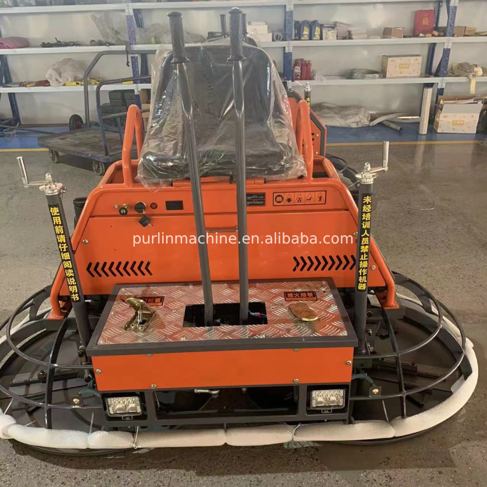 Vibratory power trowel for construction concrete ride-on power trowel for sale