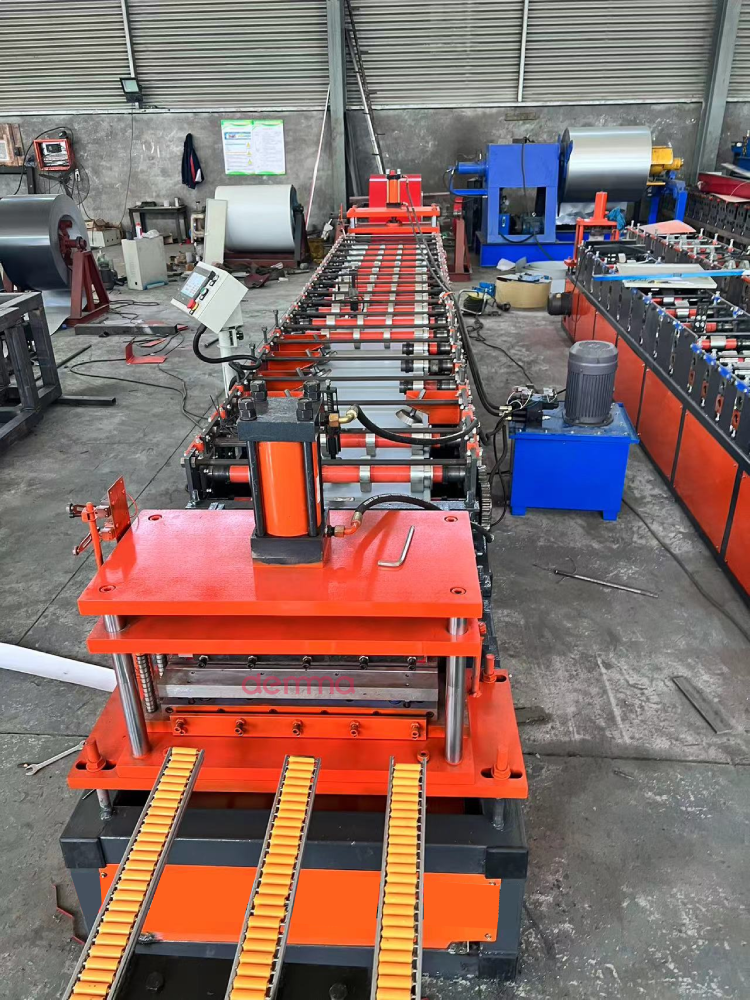 Rack Shelf Panel Roll Forming Machine Pallet Rack Roll Forming Machine Pallet Racking Upright Roll Forming Machine