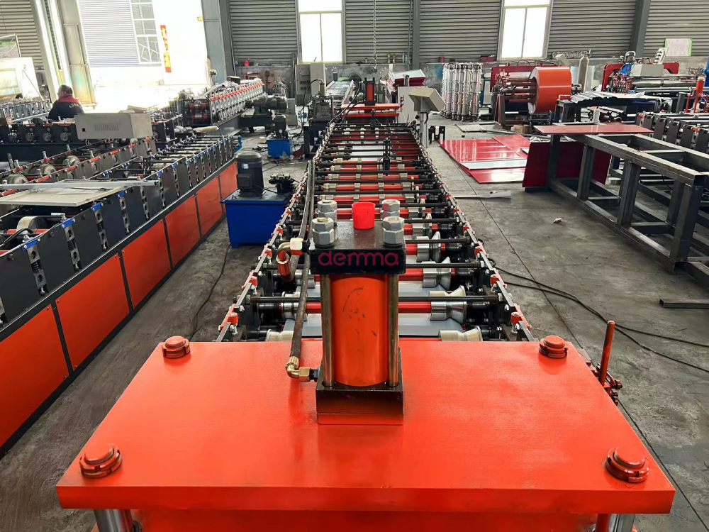 Rack Shelf Panel Roll Forming Machine Pallet Rack Roll Forming Machine Pallet Racking Upright Roll Forming Machine