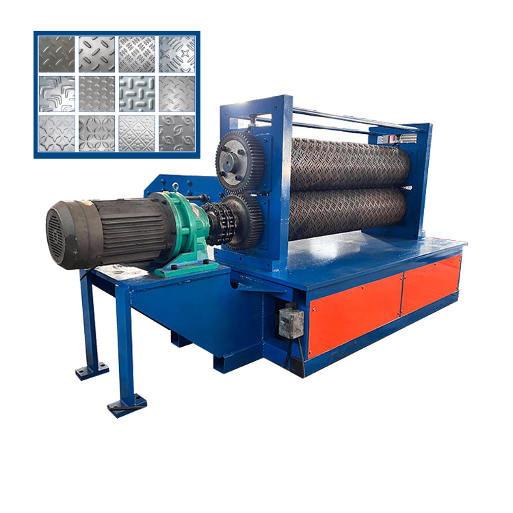 Hot Sale Galvanized Sheet Metal Plate Embossing Machine For Stainless Steel