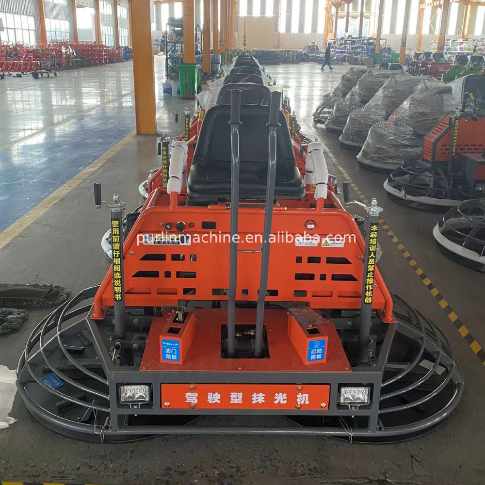 Vibratory power trowel for construction concrete ride-on power trowel for sale