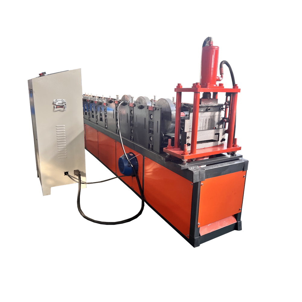 Customized Aluminum Profile Gutters Machine Making Roof Drip Edge Gutter Roll Forming Machine