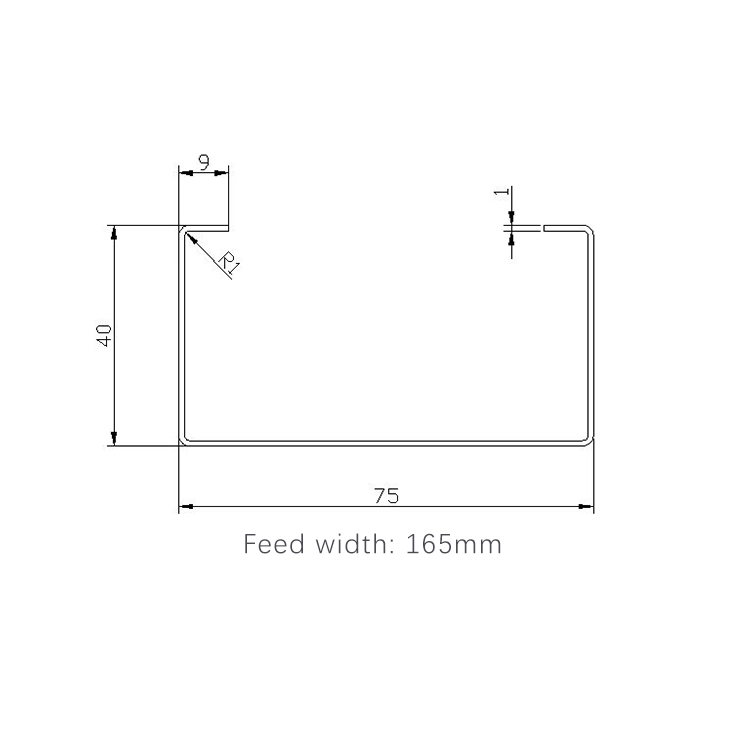 Drywall Metal Stud Cd Ud Uw Cw Making Machine Light Gauge Keel Stud Track C Channel Steel Roll Forming Machine