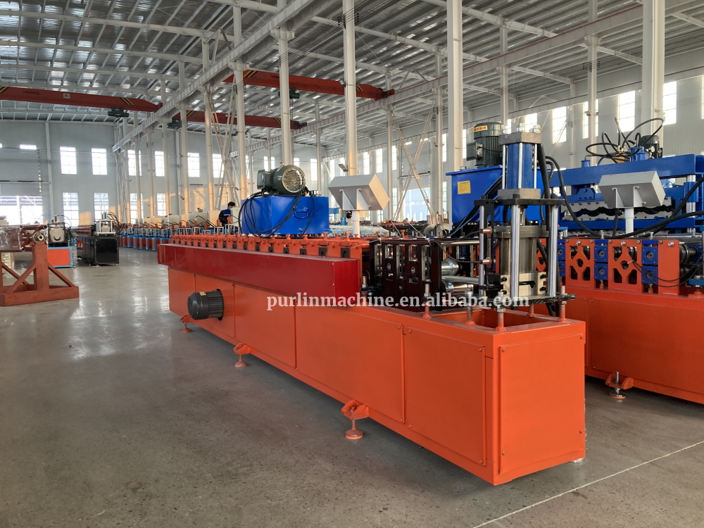 Auto Manufacture Price Steel Shutter Door Profile Slats Roll Forming Machine Cold Metal Guide Rail Frame Roller Making Machine