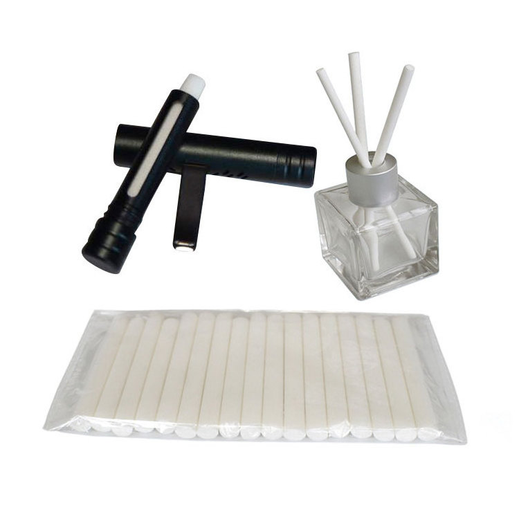 Wholesale perfume diffusion stick glue free PET scented fiber rattan reed diffuser sticks