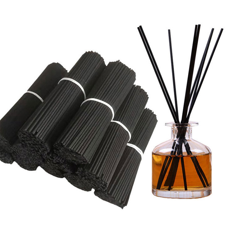 Wholesale perfume diffusion stick glue free PET scented fiber rattan reed diffuser sticks