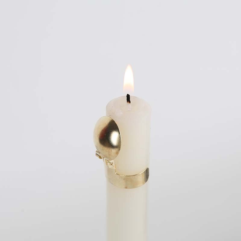 Gold Silver Adjustable Accessories Taper Automatic Candle Snuffer Automatic Candle Extinguisher For 0.6-1 In Diameter