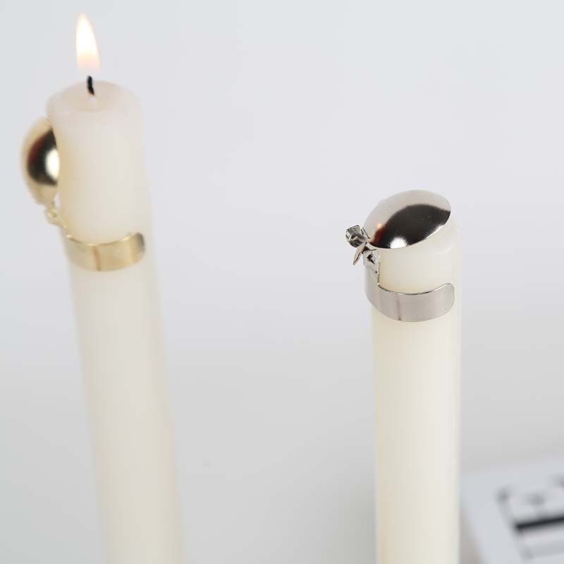 Gold Silver Adjustable Accessories Taper Automatic Candle Snuffer Automatic Candle Extinguisher For 0.6-1 In Diameter