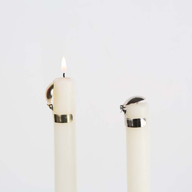 Gold Silver Adjustable Accessories Taper Automatic Candle Snuffer Automatic Candle Extinguisher For 0.6-1 In Diameter