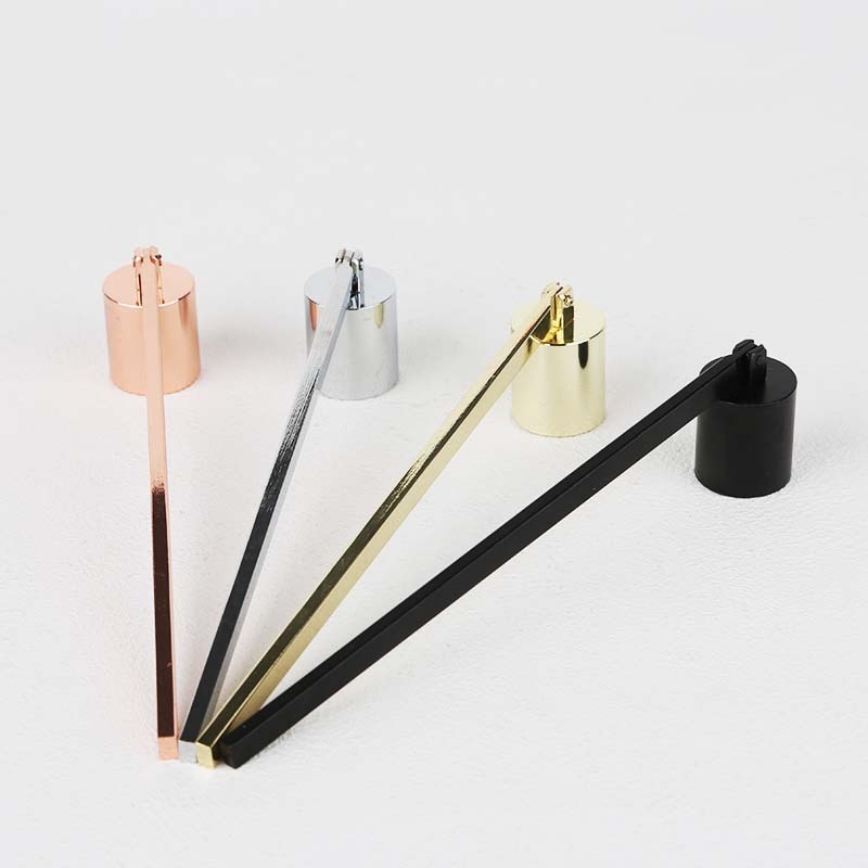 Gloway Stainless Steel Candle Accessory Cylindrical Shape Extinguish Candle Wicks Flame Candle Snuffer