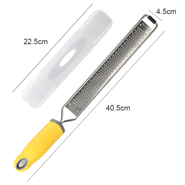 Gloway Kitchen Heavy Duty Stainless Steel Handle Citrus Vegetable Grater Cheese Shredder Lemon Zester Tool For Garlic Nut