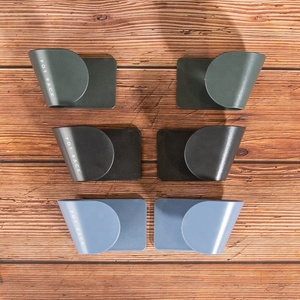 Gloway 3 Different Color 1 Pair Adjustable Kitchen Wall Mounted Cabinet Door Lid Hanger Organizer Pot Lid Holder Rack