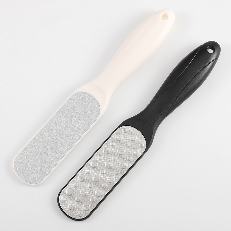 Gloway Skin Care Tools Washable Stainless Steel Feet File Double Sided Foot Callus Remover Pedicure Foot File Brush