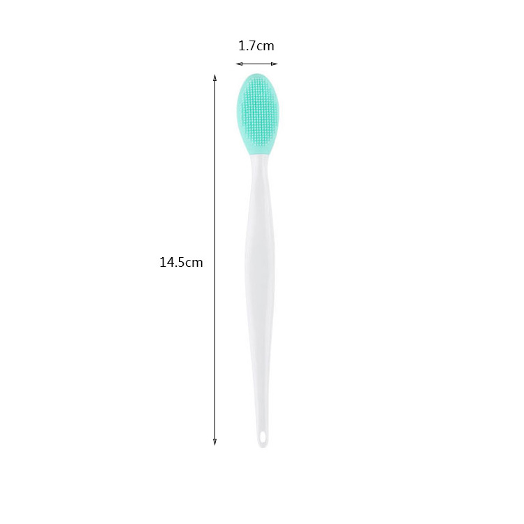 Beauty Tools Double-Sided Exfoliating Blackhead Silicone Cleaning Remover Brush Blackhead Nose Cleaning Brush