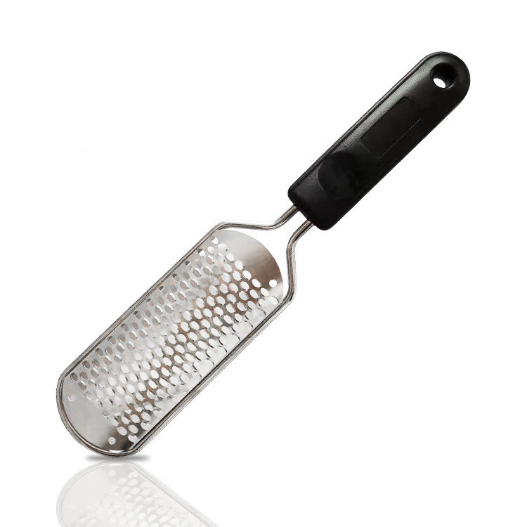 Gloway Professional Stainless Steel Foot Grater Rasp Foot Scraper Corns Callous Removers For Dry And Wet Use