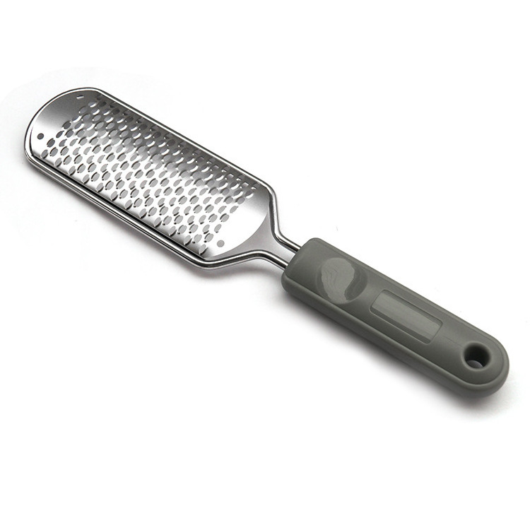 Gloway Professional Stainless Steel Foot Grater Rasp Foot Scraper Corns Callous Removers For Dry And Wet Use