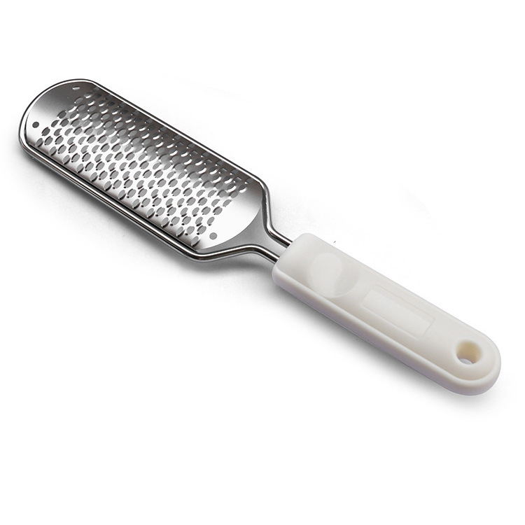 Gloway Professional Stainless Steel Foot Grater Rasp Foot Scraper Corns Callous Removers For Dry And Wet Use