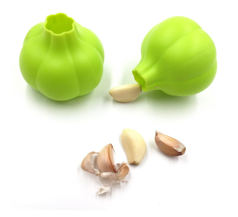 Kitchen Food Grade silicone round garlic peeler