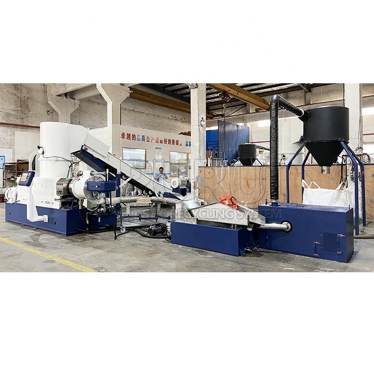 PURUI Plastics Pelletizing Machine for PE PP LDPE HDPE OPP