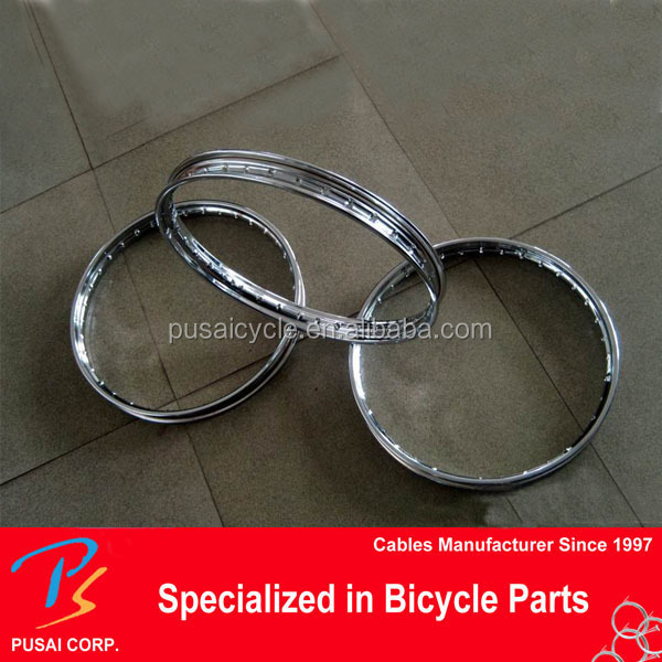 36H steel CP shining bicycle rims 24 inch