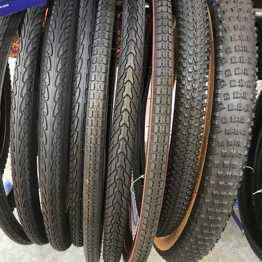 Manufacturer Colored Nylon Bicycle Tire 20'' 26'' 27.5'' 29'' Fat Bike Tyre Bicycle Spare Parts Electric Mountain Bike Tire