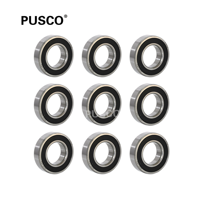 PUSCO High Quality 2rs zz 6005 Deep Groove Ball Bearing  skate bearings seals P2 ABEC-7 6005ZZ auto free wheel hub price