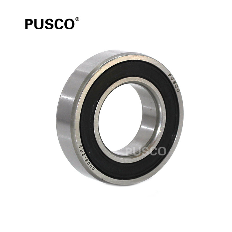 PUSCO High Quality 2rs zz 6005 Deep Groove Ball Bearing  skate bearings seals P2 ABEC-7 6005ZZ auto free wheel hub price