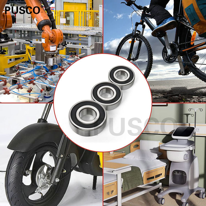 PUSCO Deep Groove Ball Bearing ROFO skate bearings seals P2 ABEC-7 6005ZZ auto free wheel hub price