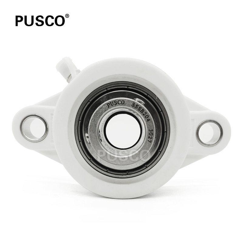 PUSCO SUC204 FL204 Flange Thermoplastic Bearing SUCFL204 Plastic Plummer Bearing UCFL204 For Roller Drive Machinery