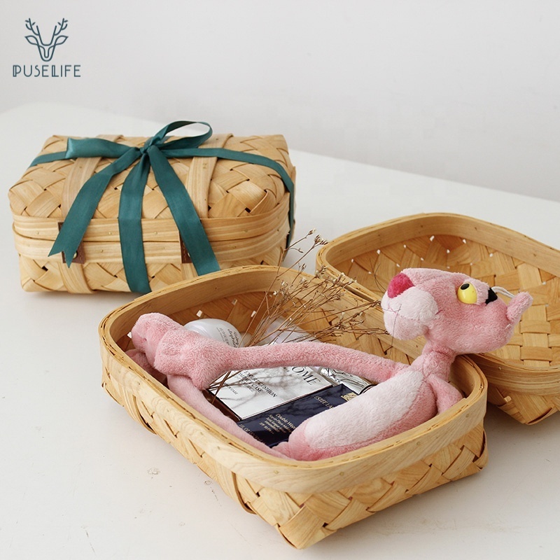 Made In China clothes/egg/fruit   storage hyacinth laundry wicker rattan bamboo felt toy storage basket