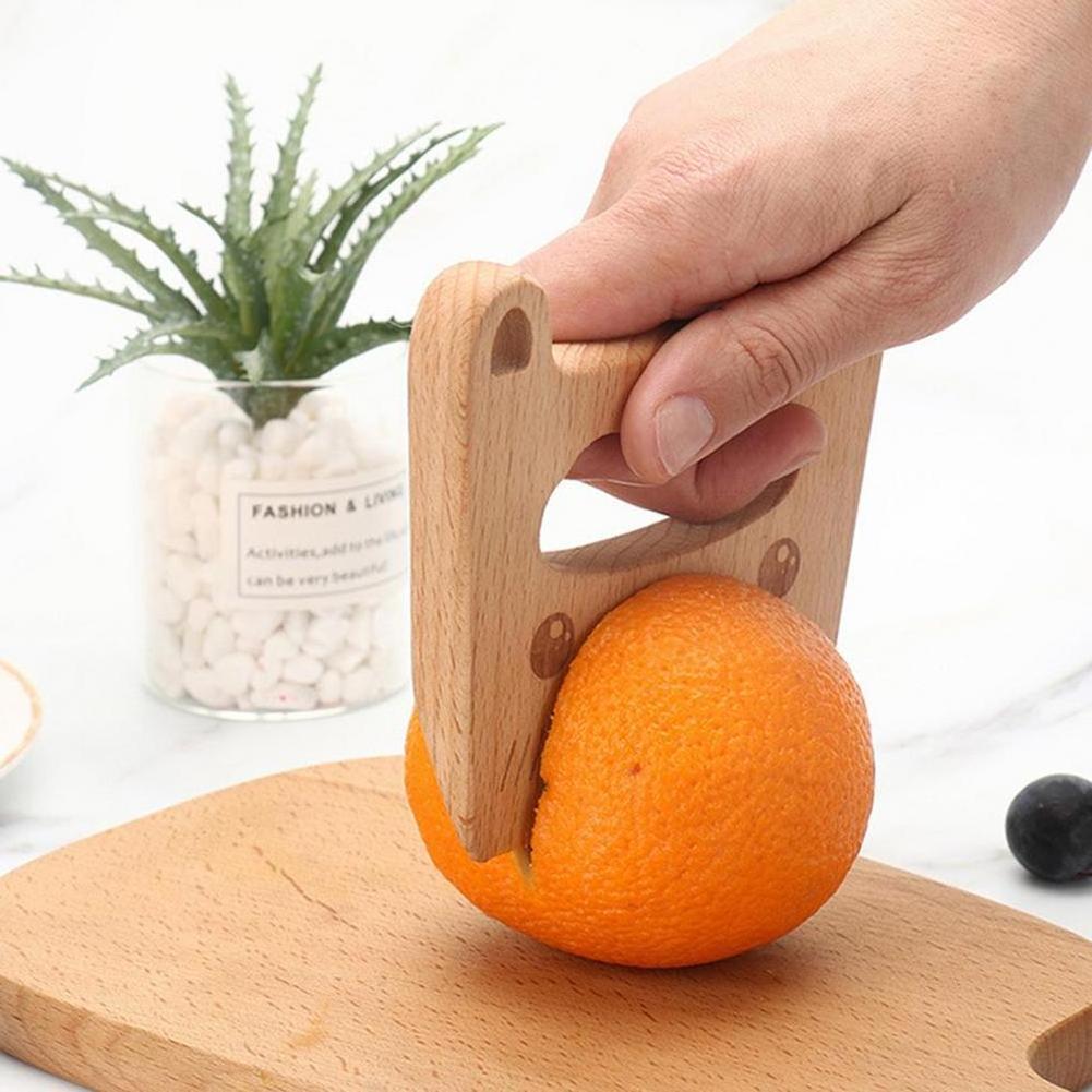 Role Play Kitchen Toy Sets Wooden Safe Knife For Kids Toddler Knife Montessori Knife Toy Utensils Fruit Chopper