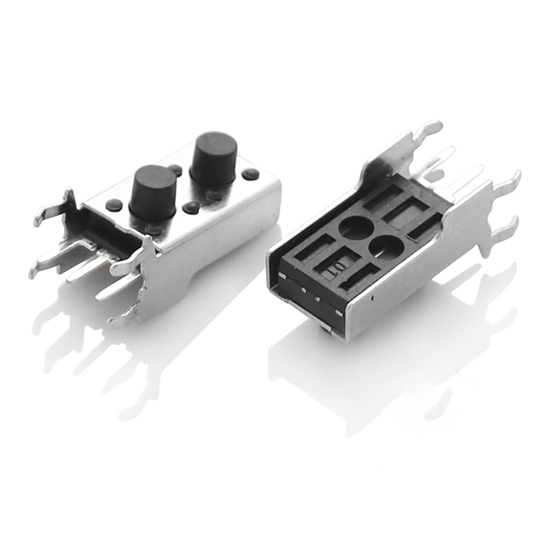 3X6 Push Button Tact Switch Reset Mini Leaf Switches Flat Terminal Normally Closed Tactile switches