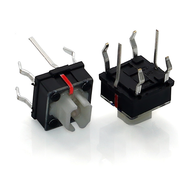 3X6 Push Button Tact Switch Reset Mini Leaf Switches Flat Terminal Normally Closed Tactile switches