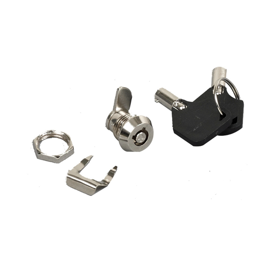 zinc alloy 7 Pin round tubular mechanical key cam lock for ATM safe tools to open locks rotary switch