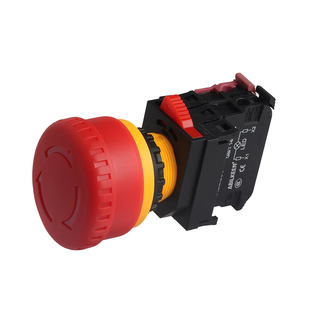 30mm 3POSITION High Quality ON OFF Mini Micro Multi Function selector push button switch for 10A 600V