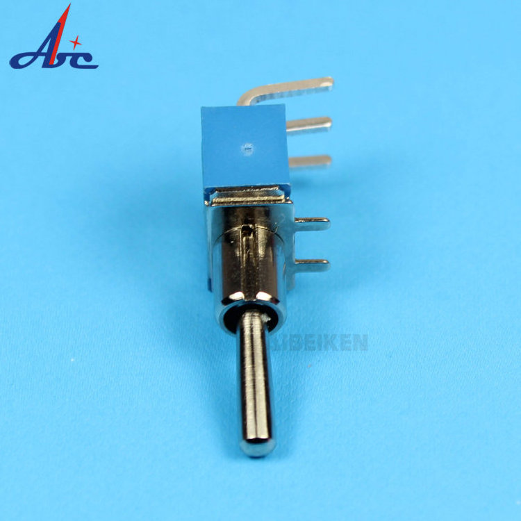 ON-OFF 3-pin Small with Waterproof Cover slide switch 3 position 6A 125V SPDT Terminals 2 Way ON ON Toggle Switch