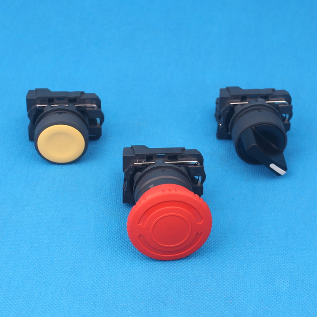 XB2-BS542 30mm 40mm 60mm emergency stop idec mushroom big plastic metal push button switch self-locking