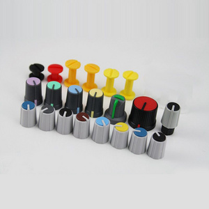 Color customized OEM Aluminum Volume Knobs Potentiometer Knob Gear Shift Knob push button cabinet handle rotary switch