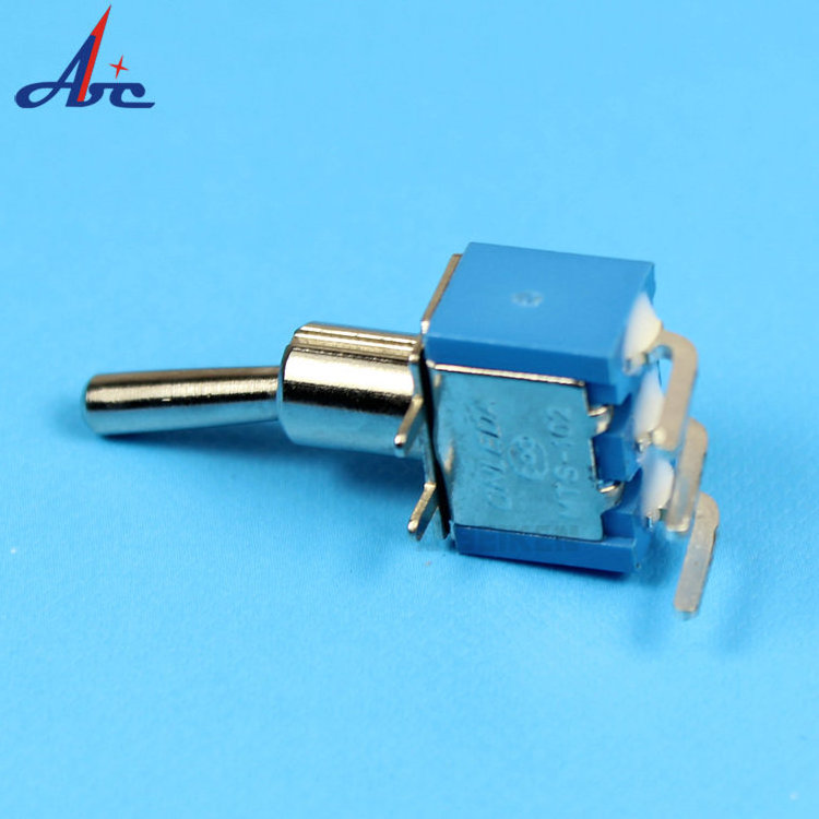 ON-OFF 3-pin Small with Waterproof Cover slide switch 3 position 6A 125V SPDT Terminals 2 Way ON ON Toggle Switch