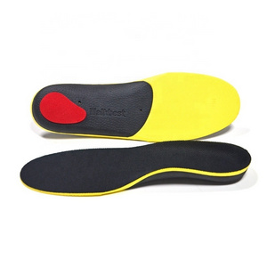 OEM Custom High Arch Support Orthotic Shoe Insert EVA Insole Shoe-Pad for Flat Feet for Shoes Orthopedic Insole