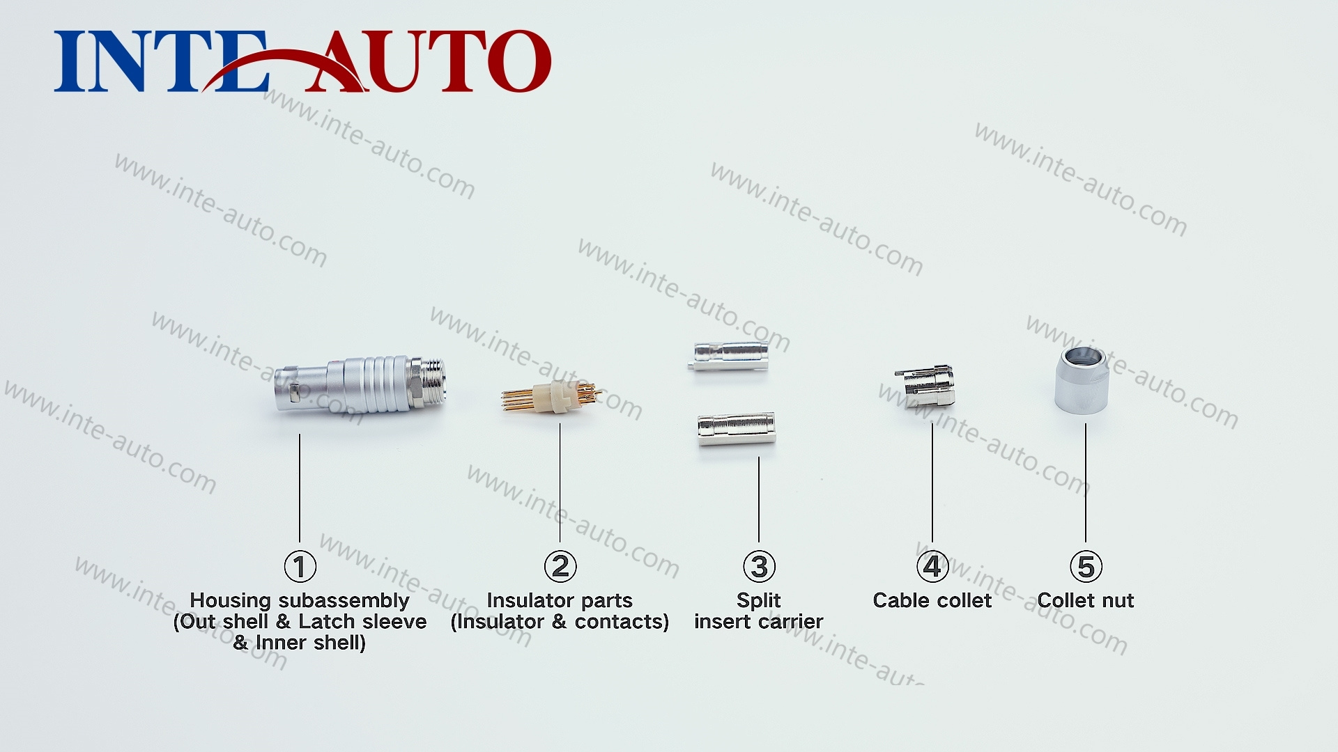 2/3/4/5/6/7/9 to 48 Pins Circular Aviation Plug Medical Cable Plug Compatible 0B FGG FFG FNG FEG  Push Pull Connectors