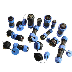 ip68 waterproof connector Equivalent SP13 SP17 SP21 2 3 4 5 7 9 pin Aviation Threaded Coupling connectors