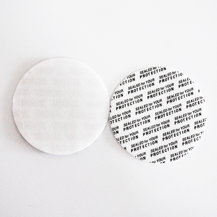 Self Adhesive Pressure Sensitive Bottle Cap Aluminum Seal Liner/gasket/lid PE foam cap liner sealed for your protection