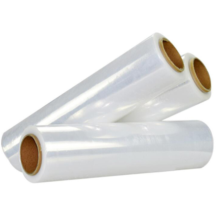 Transparent Food fresh packaging plastic pla 100% biodegradable polythene wrap cling film roll